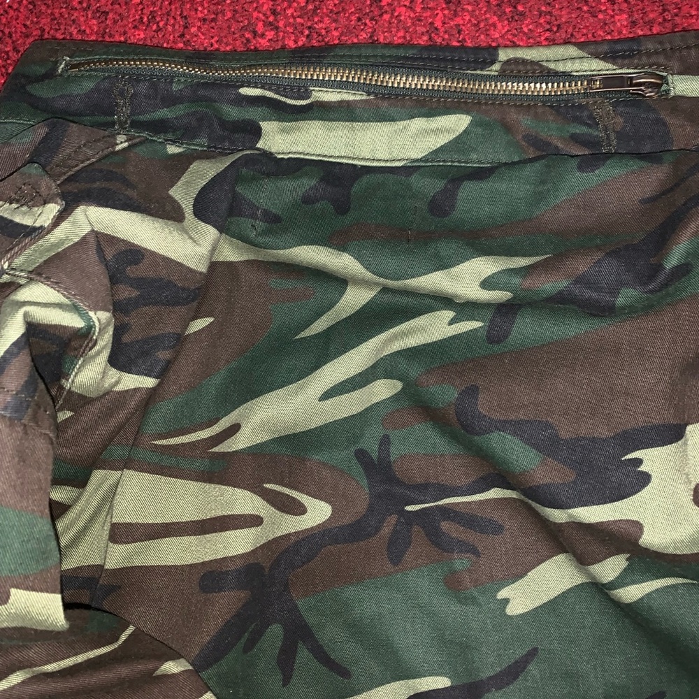 Forever 21 Camo Drawstring Jacket Camouflage S Wmn - image 6